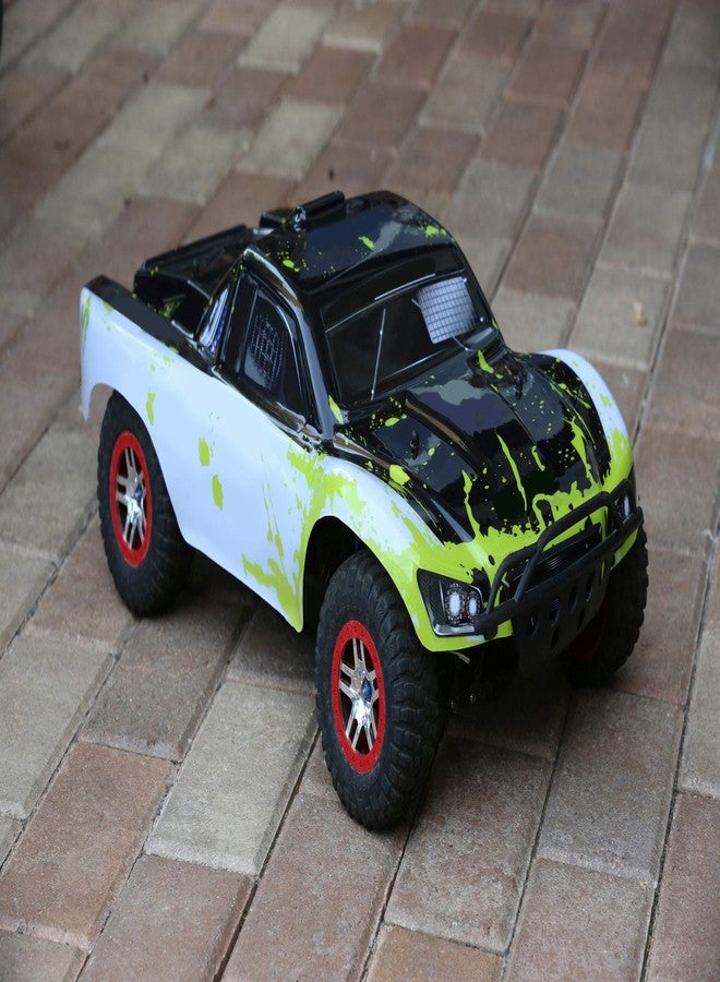SummitLink Compatible Custom Body Muddy Green Over White/Black Replacement for 1/10 Scale RC Car or Truck (Truck not Included) SS-WBG-02 - Image 2